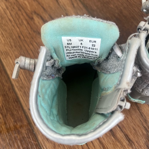 Sperry 6M Kids Gray Rain Boots - Picture 4 of 4